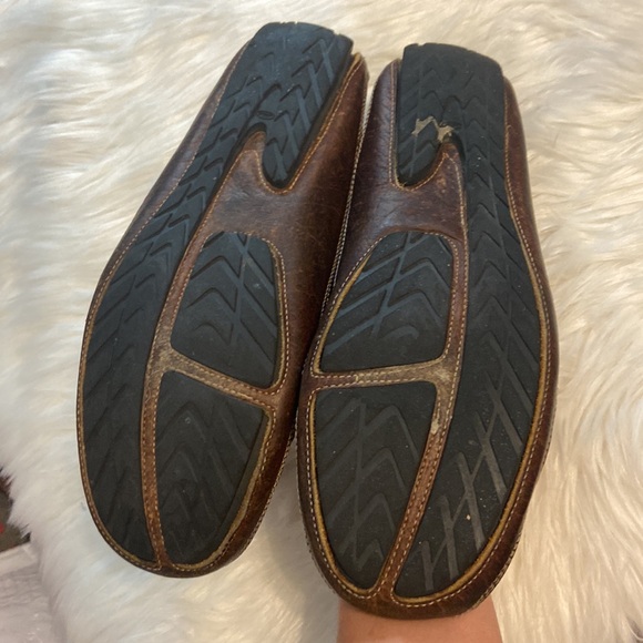 Buffalo Jackson Brown Bison Leather Driving Shoes Loafers Mens Sz 9 main image 8